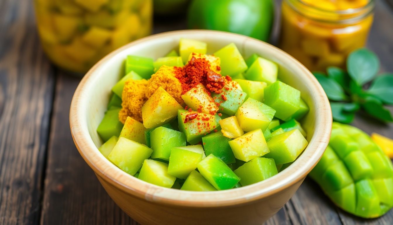 Instant Kachcha Aam Achaar